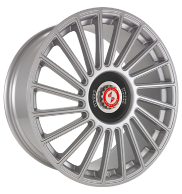Eta Beta Venti-R ZV 10,5x20 ET35 5x120 72,6 Silver R.Schw./M.Silber