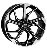 Platin P116 8x18 ET40 5x112 66,6 black polished
