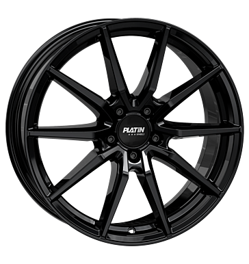 Platin P109 8x18 ET30 5x112 66,6 glossy black