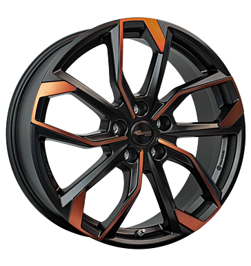 RCDesign RC34 8x18 ET40 5x112 57,1 black orange matt
