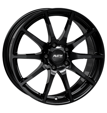 Platin P113 9x19 ET30 5x112 66,5 black painted