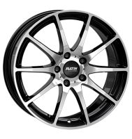 Platin P113 9x20 ET35 5x112 72,6 black polished