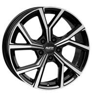 Platin P115 7x17 ET40 5x112 57,1 black polished