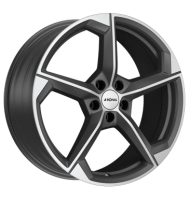 Ronal R66 8x19 ET28 5x112 66,5 orbit grey-matt-frontkopiert