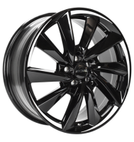 Ronal R70 7,5x18 ET50 5x114,3 82 jetblack white tail