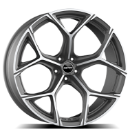 GMP Ultrivity 8x18 ET30 5x112 66,5 matt anthracite diamond