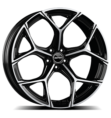 GMP Ultrivity 8,5x20 ET38 5x112 66,5 black diamond