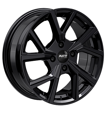 Platin P115 6,5x16 ET32 4x108 65,1 black shiny