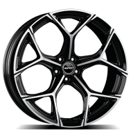 GMP Ultrivity 9x20 ET40 5x112 66,5 black diamond