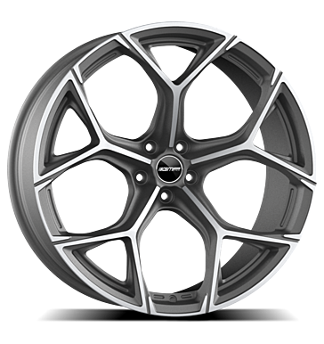 GMP Ultrivity 9x20 ET30 5x112 66,5 matt anthracite diamond