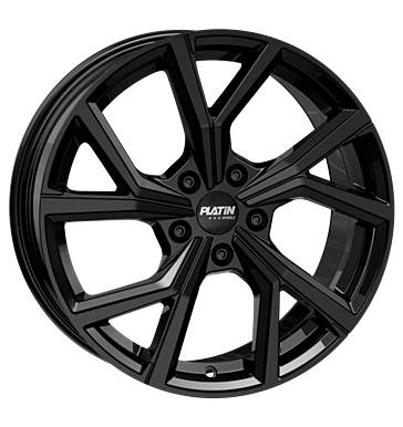 Platin P115 6,5x16 ET54 5x112 66,6 black shiny