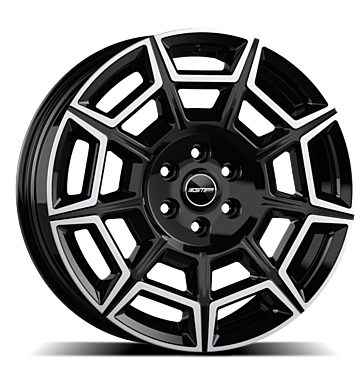 GMP Pervan 7,5x18 ET50 6x120 74,6 black diamond