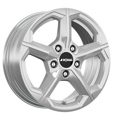 Ronal CA1 6x16 ET68 5x130 78,1 silver
