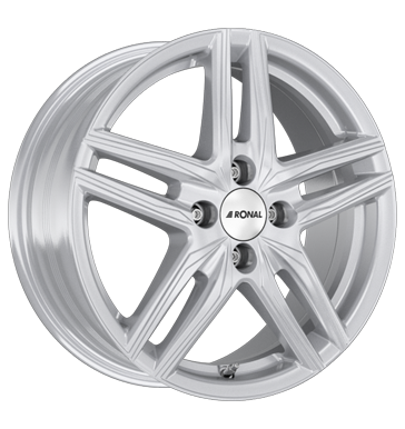 Ronal R65 7x18 ET37 4x100 68 silber