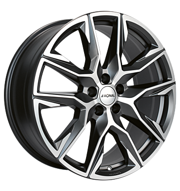 Ronal R71 10,5x21 ET52 5x112 66,5 orbit grey-matt-frontkopiert