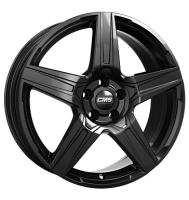 CMS C34 8x19 ET52 5x112 66,5 complete black gloss