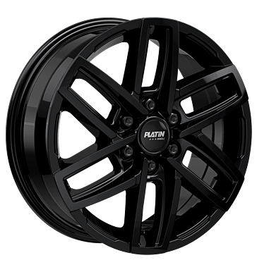 Platin P121 6,5x16 ET50 6x120 74,5 black glossy