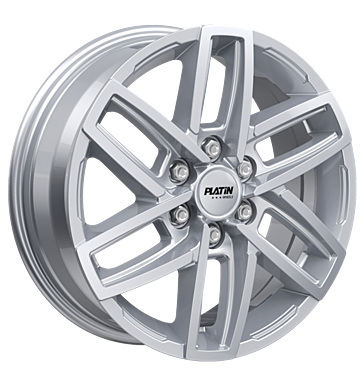 Platin P121 6,5x17 ET50 6x120 74,5 silver