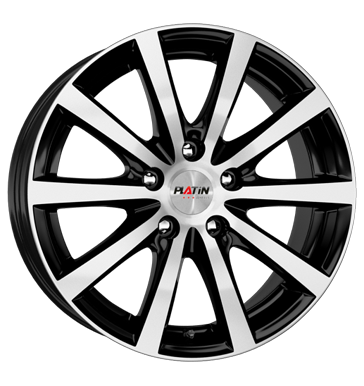 Platin P69 7,5x17 ET55,1 5x120 65,1 schwarz poliert