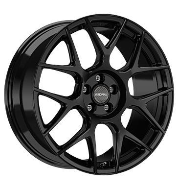 Ronal RF1 Forged 9x20 ET46 5x112 82,05 jetblack-matt