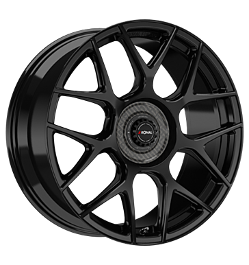 Ronal RF1 REV-CRB 9x20 ET25 5x112 82,05 jetblack-matt