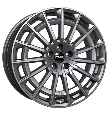 CMS C38 9x19 ET30 5x112 66,5 titanium matt