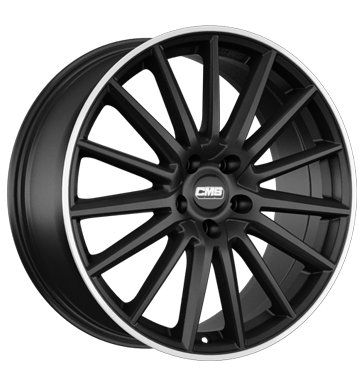 CMS C23 8x18 ET56 5x114,3 67,2 diamond rim black