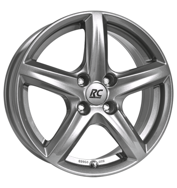 RCDesign RC24 6x15 ET37,5 4x108 63,4 titan metallic