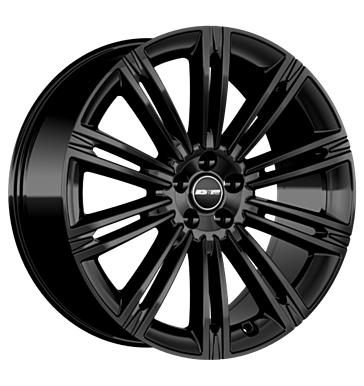 GMP Experience 9,5x22 ET42,5 5x120 72,6 glossy black
