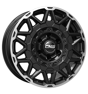 CMS C40 8x18 ET30 6x139,7 100,1 Diamond Rim Black Matt