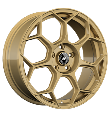 GMP Raceway 7x17 ET35 4x100 75 Oro Corsa