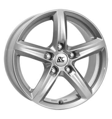 RCDesign RC24 7x16 ET47 5x108 72,6 kristallsilber