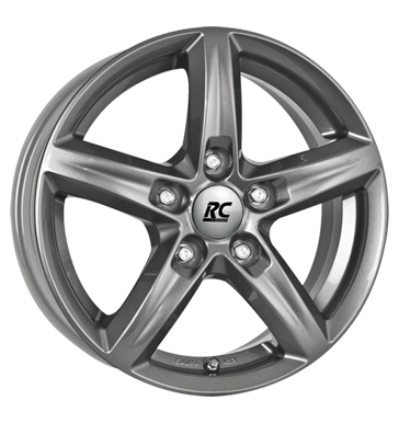 RCDesign RC24 7,5x17 ET35 5x112 57,1 titan metallic