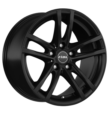 Rial X10 8x18 ET43 5x120 72,6 racing-schwarz