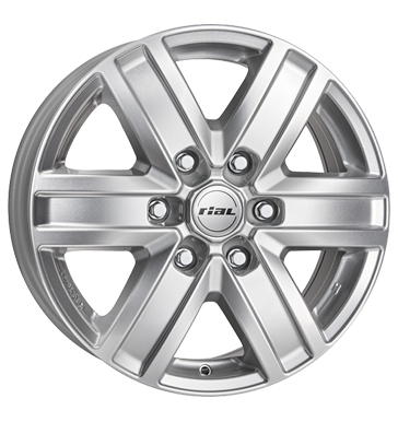 Rial Transporter 7x17 ET22 6x139,7 106,1 polar-silber