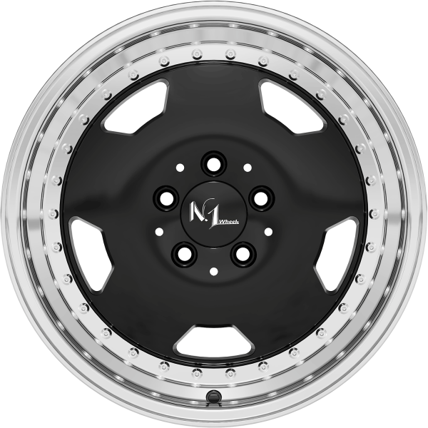 AERO CLASSIC 8,5x17 5x112 ET30 Highgloss Black Lip Polished