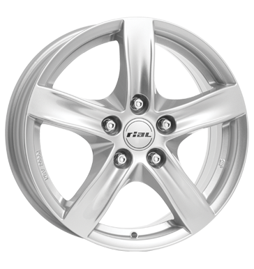 Rial Arktis 8x18 ET45 5x112 70,1 polar-silber