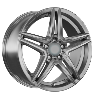 Rial M10 8,5x19 ET54 5x112 66,5 metal-grey