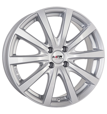 Platin P69 7x16 ET42,1 4x108 65,1 polar silber