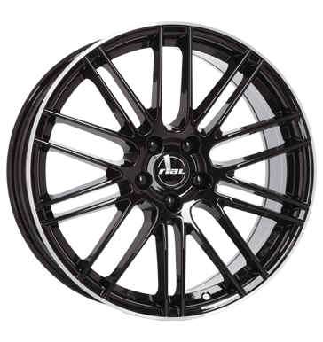 Rial Kibo 8x18 ET45 5x114,3 70,1 diamant-schwarz hornpoliert