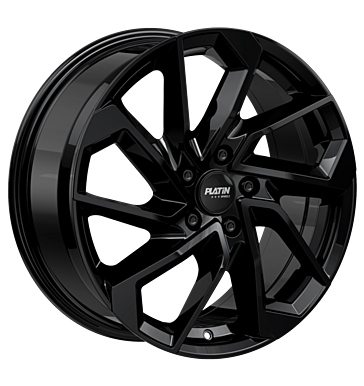 Platin P120 7x17 ET38 5x112 57,1 black glossy