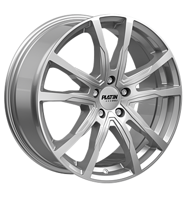 Platin P124 7,5x17 ET30 5x112 66,6 glossy silver