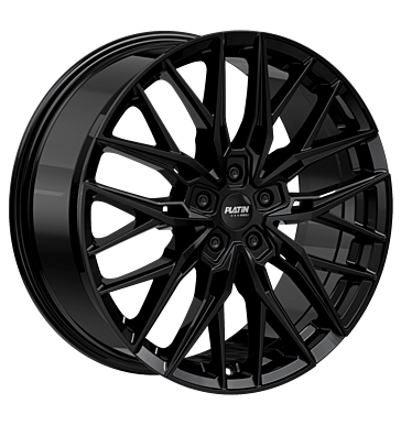 Platin P125 8,5x20 ET42 5x112 66,6 black glossy