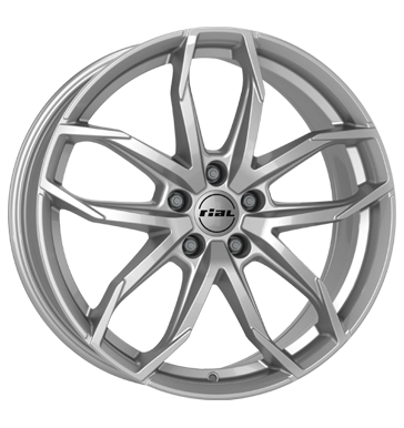 Rial Lucca 8x18 ET45 5x108 70,1 polar-silber