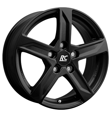 RCDesign TDG 7,5x18 ET35 5x114,3 60,1 schwarz klar matt