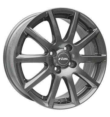 Rial Milano 7x17 ET44 4x100 63,3 titanium