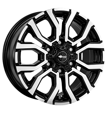 RCDesign RC35 6,5x16 ET62 6x130 84,1 schwarz glanz vollpoliert