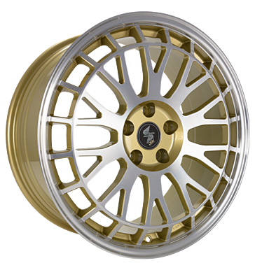 Eta Beta Unit 8,5x19 ET50 5x112 78,1 gold shiny lip face
