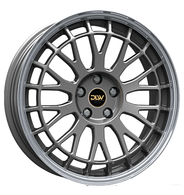 Eta Beta Unit 8,5x19 ET45 5x112 78,1 anthr. shiny lip polish