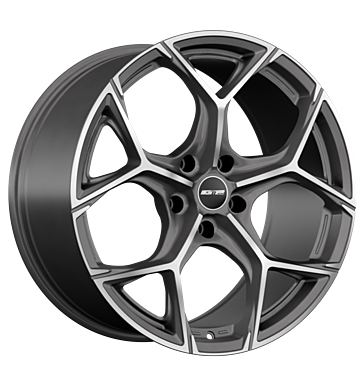 GMP Ultrivity X 10x22 ET40 5x120 63,4 matt anthracite diamond